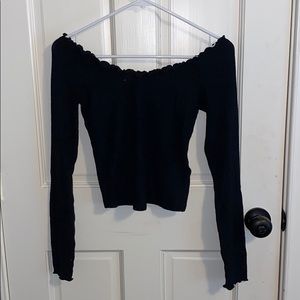 Abercrombie and Fitch ribbed crop top